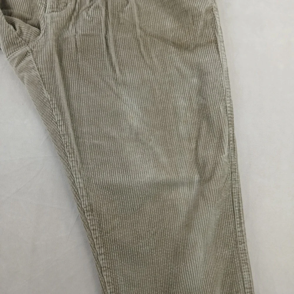 Woolrich‎ 36x32 **Actual 35x30 Mens Pants Thick Corduroy Pleated Has Defects